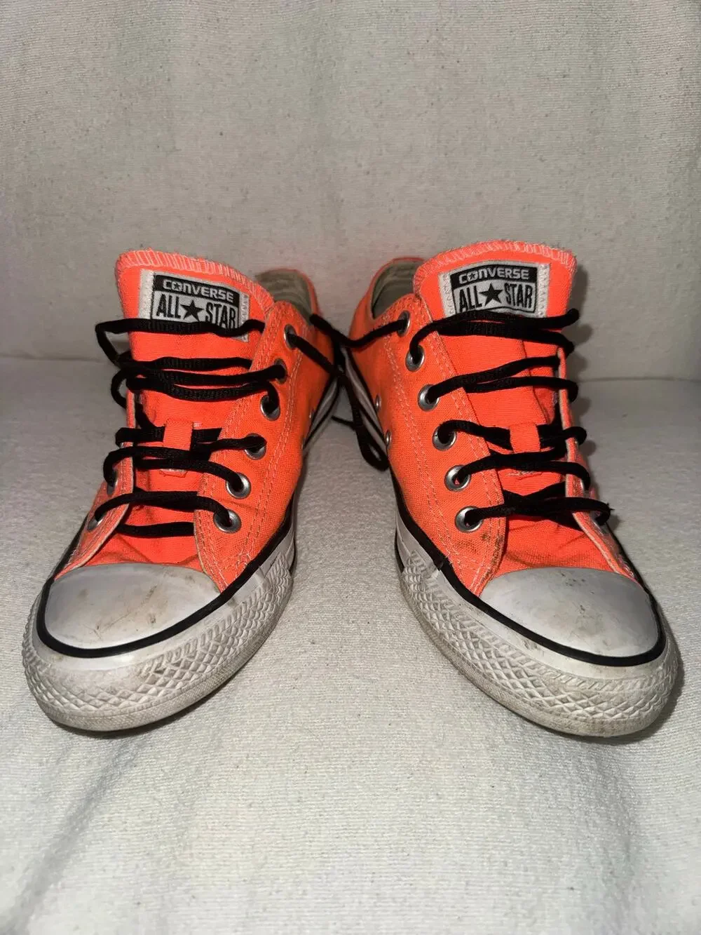 Converse All-Star low top bright orange women’s 8